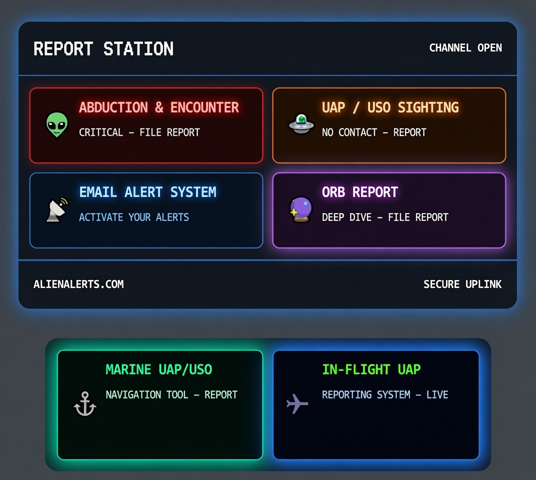 Alien Alerts Report Station
